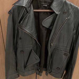 Theory leather jacket